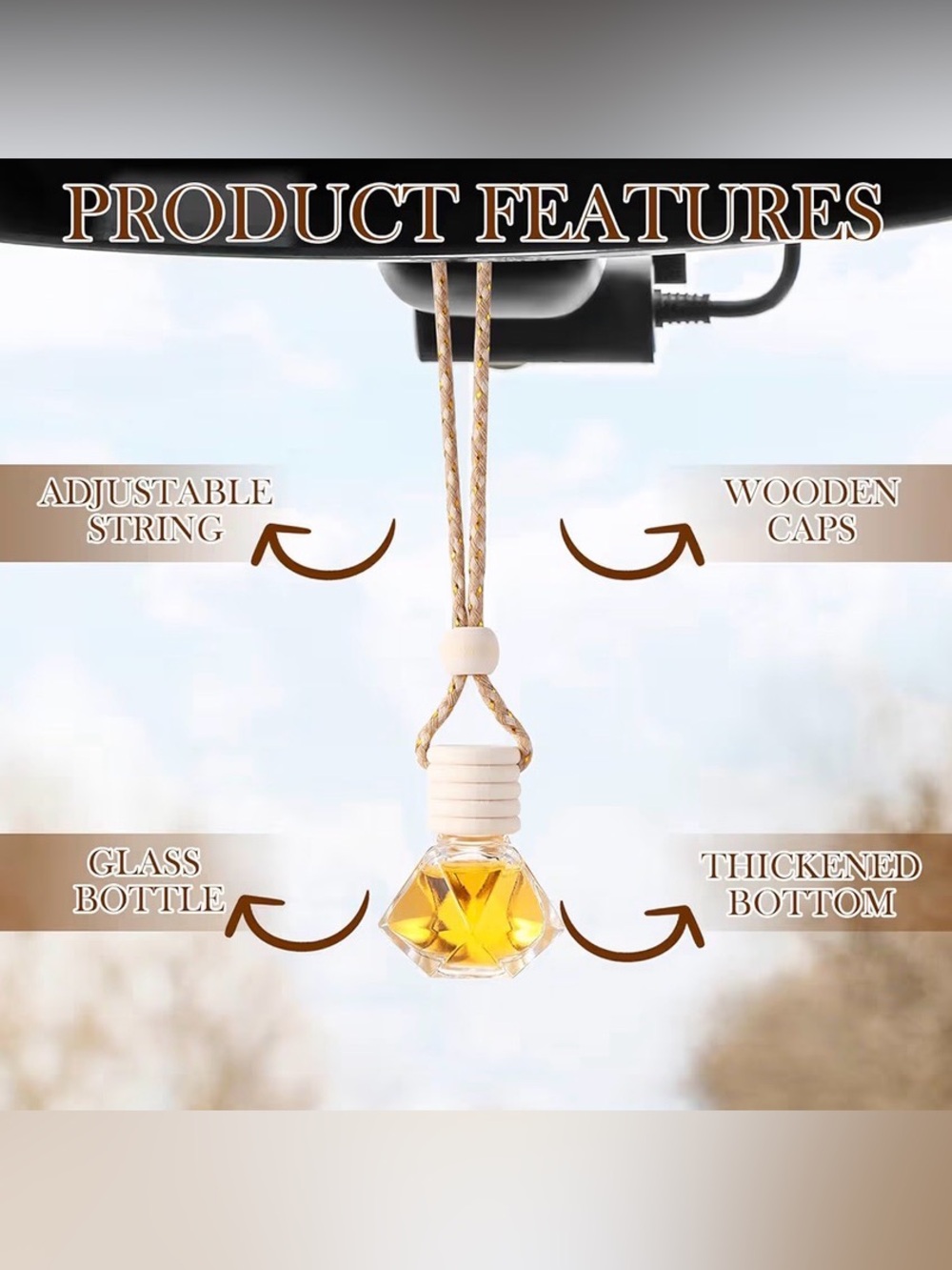Sacred Journey Car Diffuser | Lavender Vanilla - Picture 7 of 7